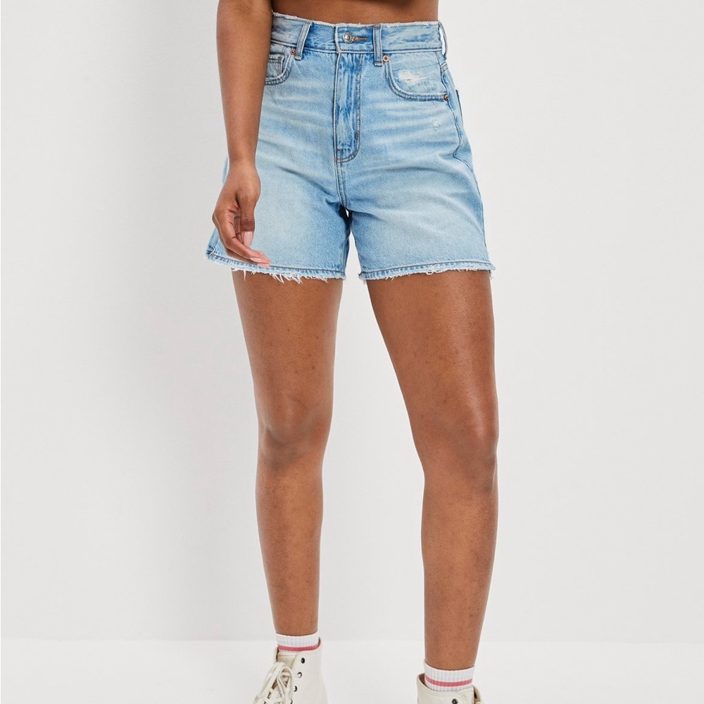 AE Dreamy Drape Denim highest waist Short
